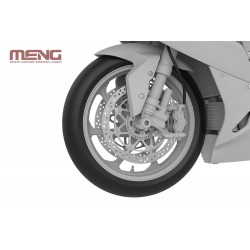 Maquette Meng Moto 1/9 ref MT 004, Maquette moto BMW HP4 RACE, EAN 4897038553297