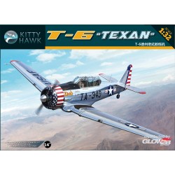 Maquette KittyHawk Models 1/32 maquette T-6 Texan, EAN 6978736090005