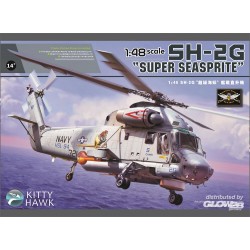 Maquette Hélico 1/48 Kitty Hawk Models, Maquette SH-2G   Seasprite, EAN 6978736090340
