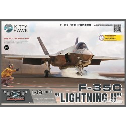 Maquette 1/48 F-35C  Lightning II, Maquette kitty Hawk Models, EAN 6978736090371