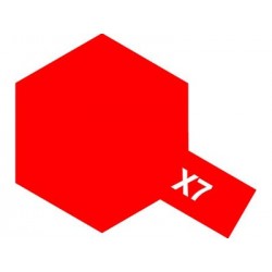 Peinture Acrylique 10 ml Tamiya, ref X7  peinture couleur Rouge