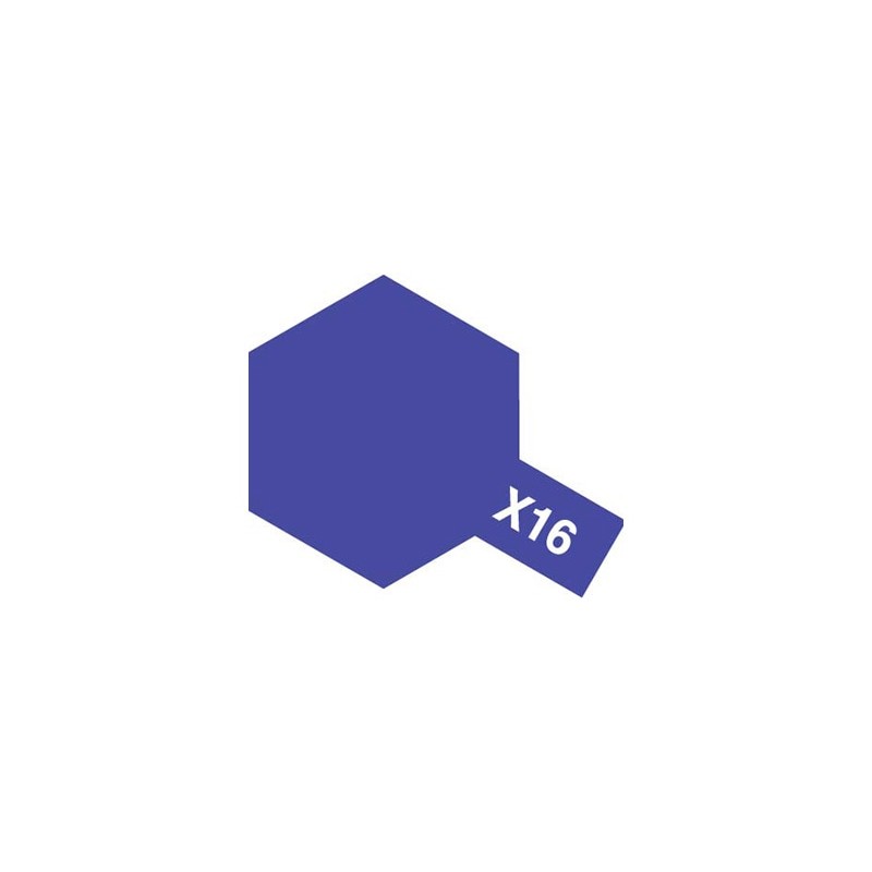 Peinture Acrylique 10 ml Tamiya, ref X16  peinture couleur Violet