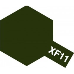 Peinture Acrylique 10 ml Tamiya, ref XF11 Peinture Vert Mat Avion Japonais