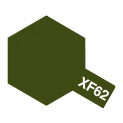 Peinture Acrylique 10 ml Tamiya, ref XF62 Peinture Olive Drab Mat