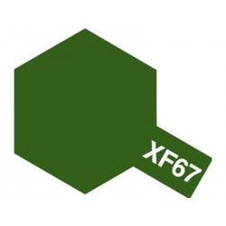 Peinture Acrylique 10 ml Tamiya, ref XF67 Peinture Vert Otan Mat