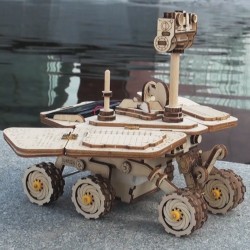 Robotime Rover Opportunity, maquette espace, jouet solaire Puzzles 3d en bois
