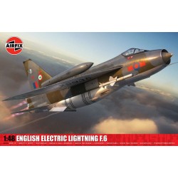 Airfix Maquette Avion 1/48, Maquette Jet English Electric Lightning F.6, ean 5063129038861
