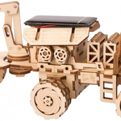 Robotime Rover Hermes,  maquette espace, jouet solaire Puzzles 3d en bois