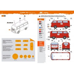 Maquette AK interactive, T2 MODEL 1967 Public Service 1/35, ean 8435568343689
