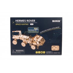 Robotime Rover Hermes,  maquette espace, jouet solaire Puzzles 3d en bois