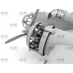 Maquette ICM 1/48 HP.52 Hampden B.Mk.I WWII British bomber,ean 4823044411245