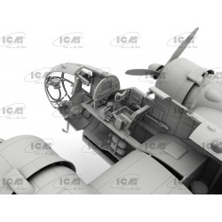 Maquette ICM 1/48 HP.52 Hampden B.Mk.I WWII British bomber,ean 4823044411245