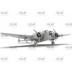 Maquette ICM 1/48 HP.52 Hampden B.Mk.I WWII British bomber,ean 4823044411245