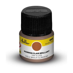 Peinture Acrylique Heller, Ref 009  Couleur marron clair brillant, ean 3279510090093