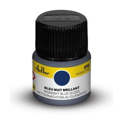 Peinture Acrylique Heller, Ref 015  Couleur bleu brillant, ean 3279510090154