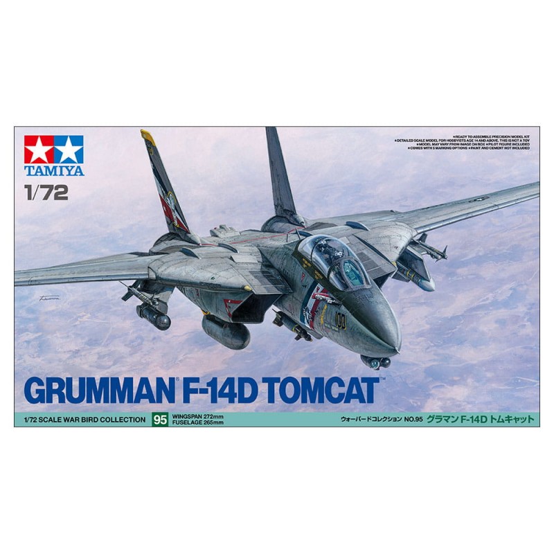 Maquette à assembler f14 Tamiya 1/72, F14 Tamiya 60795