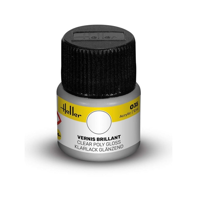 Peinture Acrylique Heller, Ref 035  Vernis Brillant