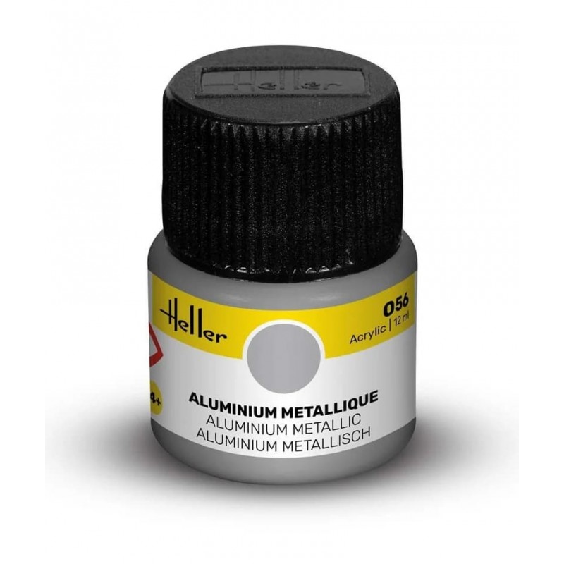Peinture Acrylique Heller, Ref 056 Aluminum