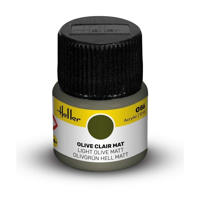 Peinture Acrylique Heller, Ref 086 Olive CLair Mat