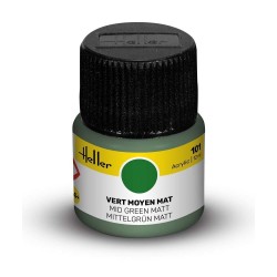 Peinture Acrylique Heller, Ref 101 Vert Moyen Mat
