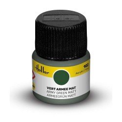 Peinture Acrylique Heller, Ref 102 Vert Armée Mat