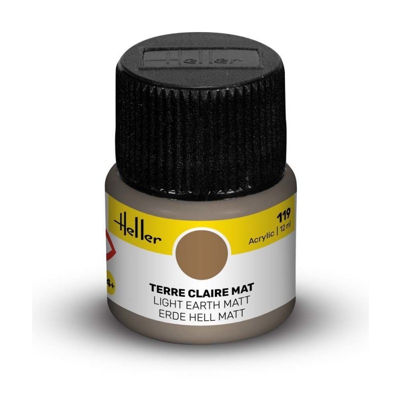 Peinture Acrylique Heller, Ref 119 Terre Claire Mat