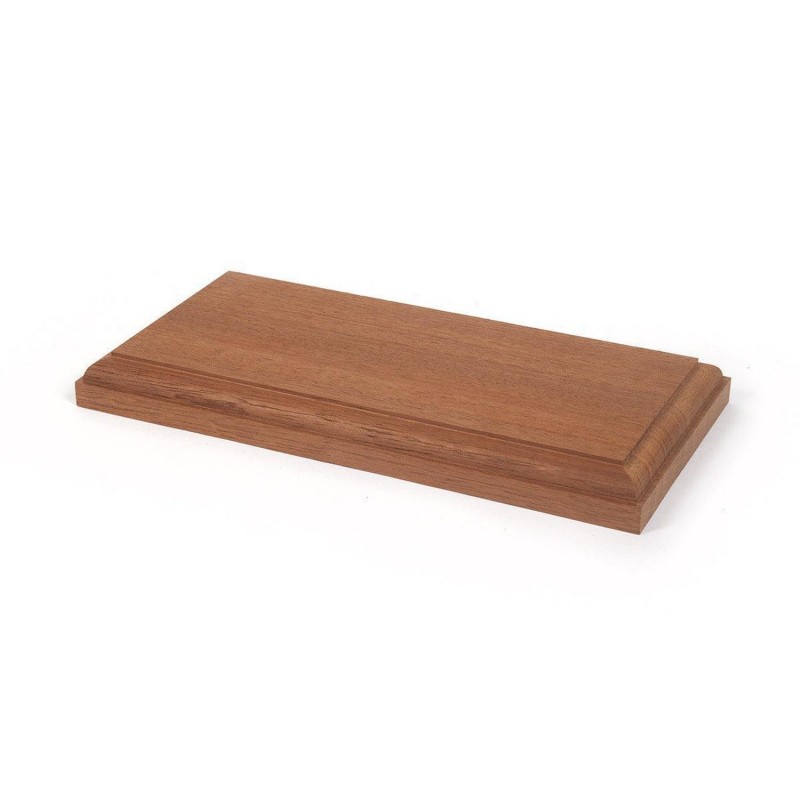 Base d'exposition Occre 240X115 mm, pour maquette de bateau en bois, 8436032422534