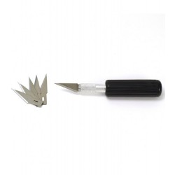 Cutter Nº5 avec 5 Lames et Manche Ergonomique Artesania Latina 27044, pour maquetisme et modélisme, EAN 8421426270440