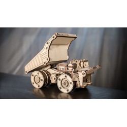 Eco Wood Art Maquette en bois du camion Belaz 75600, Eco Wood Art Puzzles 3d en bois