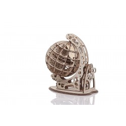mr PlayWood Maquette en bois Globe terrestre, esprit steampunk Puzzles 3d en bois
