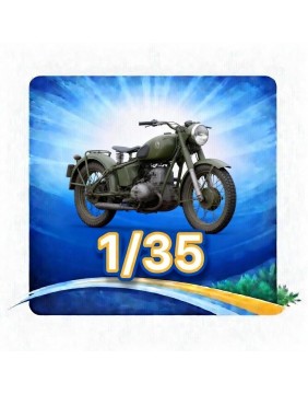1/35 Motorcycle Model Kits for Dioramas