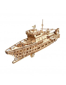Wooden Boat and Ship 3D Puzzles