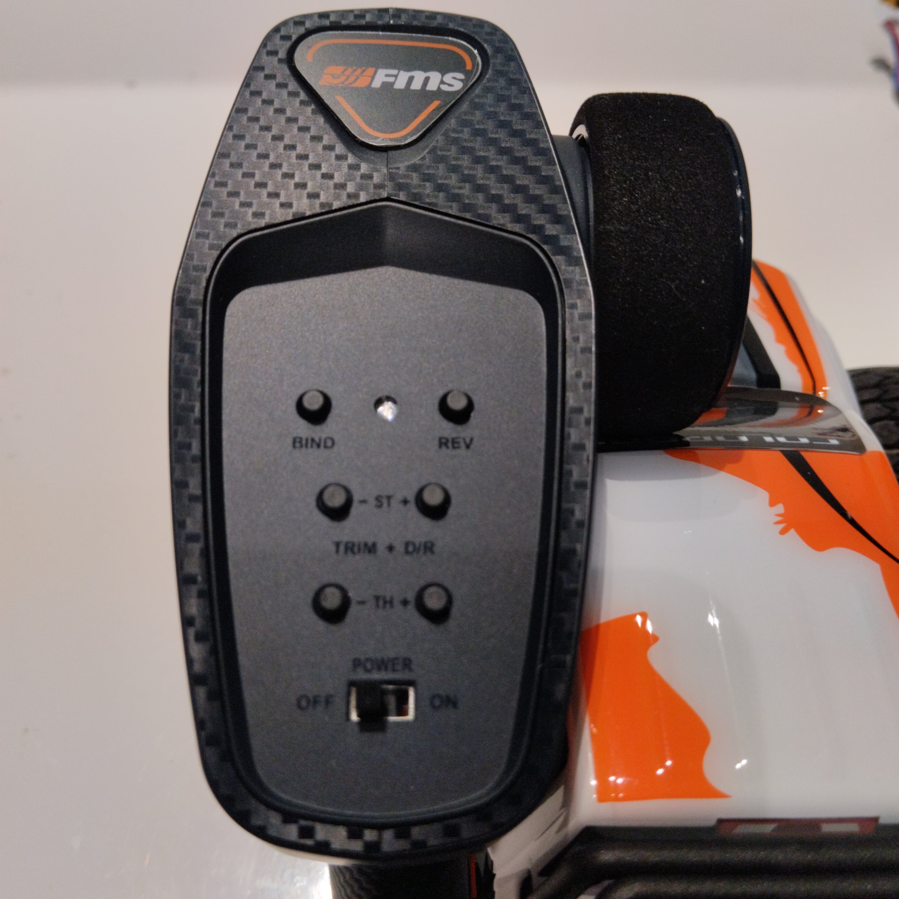 FMS transmitter controls